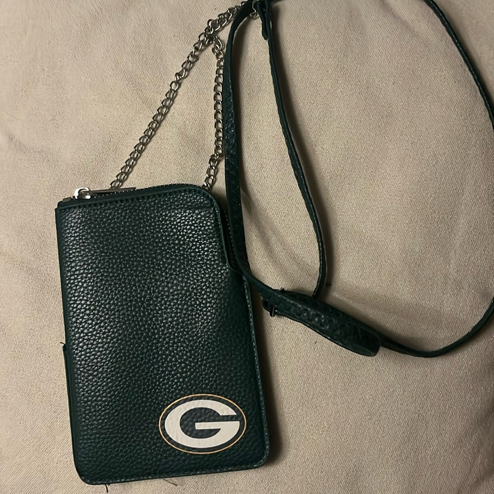 Greenbay fan crossbody purse